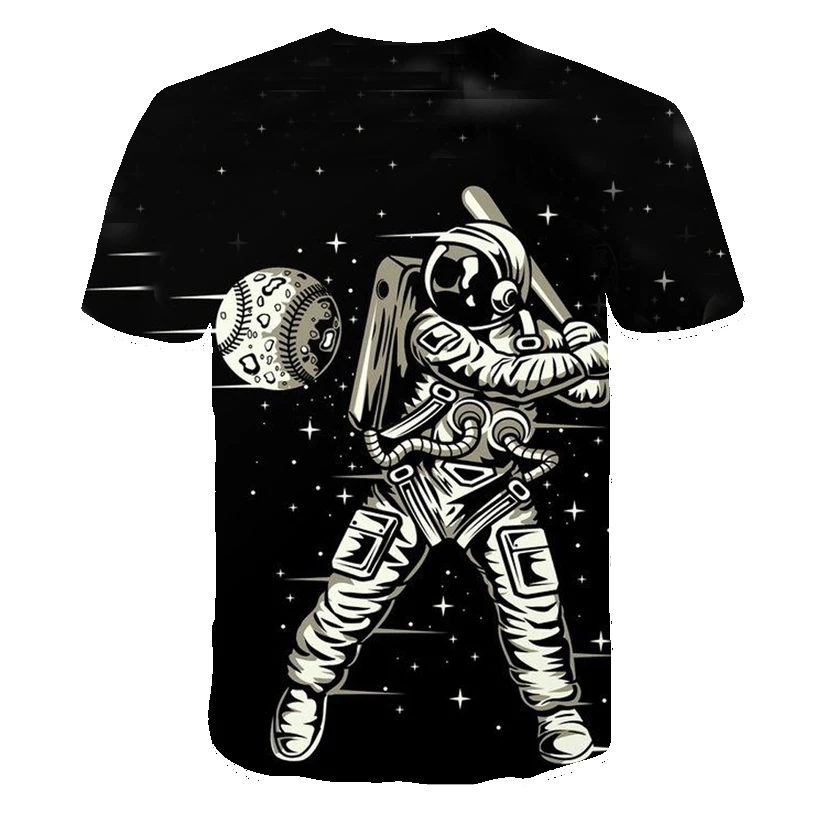 Astronaut Star 3D Printed T-Shirt Baby Funny T-Shirt Children Leisure Short Sleeved Boys & Girls O Collars Street T-Shirt
Astronaut Star 3D Printed T-Shirt Baby Funny T-Shirt Children Leisure Short Sleeved Boys & Girls O Collars Street T-Shirt