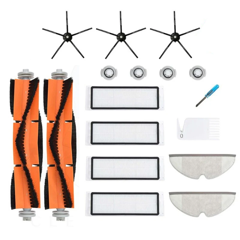 Detachable Roller Side Brush Filter Kit For Xiaomi Roborock S50 S6 S60 S65 S55 S5 Removable Replacement For Mi Vacuum Cleaners
Detachable Roller Side Brush Filter Kit For Xiaomi Roborock S50 S6 S60 S65 S55 S5 Removable Replacement For Mi Vacuum Cleaners