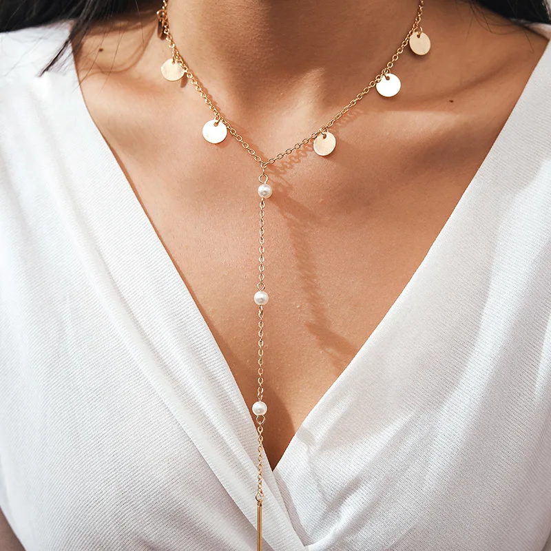 Fashion New Pearl One Word Pendant Necklace Pendant Necklace Charming Cute Lady Wedding Party Birthday Jewelry Gift
Fashion New Pearl One Word Pendant Necklace Pendant Necklace Charming Cute Lady Wedding Party Birthday Jewelry Gift