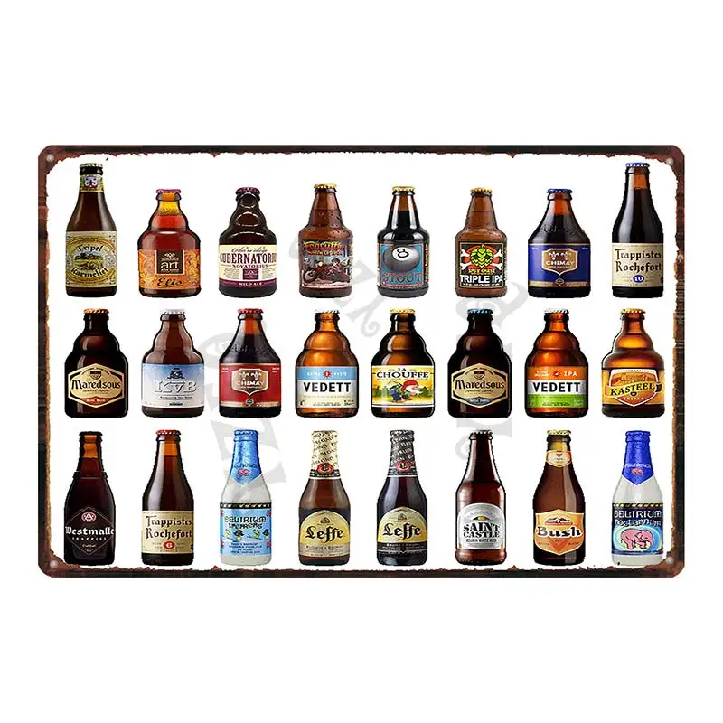 Belgian Beer Metal Plate Wall Pub Kitchen Restaurant Home Art Decor Vintage Iron Poster Cuadros DU-6718B
Belgian Beer Metal Plate Wall Pub Kitchen Restaurant Home Art Decor Vintage Iron Poster Cuadros DU-6718B