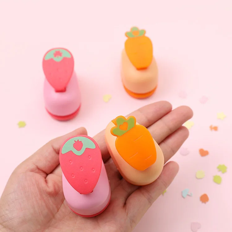 20 pcs/lot Cute Carrot Strawberry Punch DIY Hole Puncher Embossing Sharper Hollow Paper Cutter For Kids Scrapbook School Supply
20 pcs/lot Cute Carrot Strawberry Punch DIY Hole Puncher Embossing Sharper Hollow Paper Cutter For Kids Scrapbook School Supply