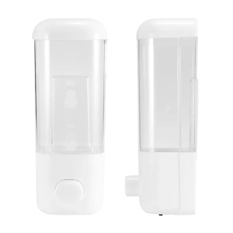 500ml Bathroom Soap Dispenser Wall Mounted Self-Adhesive Shampoo Container Hand Press Clear Liquid Lotion Single Slot P15D
500ml Bathroom Soap Dispenser Wall Mounted Self-Adhesive Shampoo Container Hand Press Clear Liquid Lotion Single Slot P15D