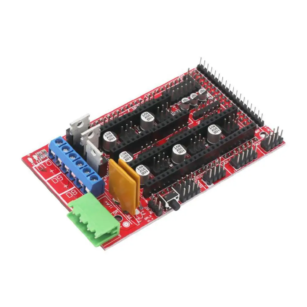 CNC 3D принтер комплект с МЕГА 2560 пандусы 1 4 контроллер LCD 12864 A4988 шаговый драйвер для