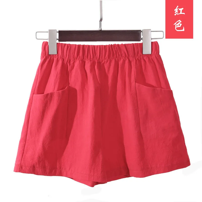 Loose High Waist Women's Casual Shorts Summer Thin Cotton and Linen Ladies Harajuku Female Solid Wide-Leg Shorts Streetwear
Loose High Waist Women's Casual Shorts Summer Thin Cotton and Linen Ladies Harajuku Female Solid Wide-Leg Shorts Streetwear
