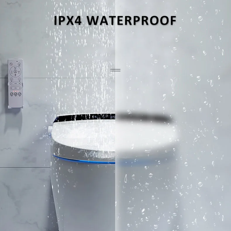Factory supplier remote wifi modern intelligent closet vortex siphonic flush 110v s-trap intelligent smart toilet for bathroom 
Factory supplier remote wifi modern intelligent closet vortex siphonic flush 110v s-trap intelligent smart toilet for bathroom