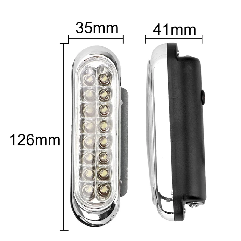 2PCS Car Light 16LED Daytime Running Light Fog White Light DRL Daytime Running Lamp Universal
2PCS Car Light 16LED Daytime Running Light Fog White Light DRL Daytime Running Lamp Universal