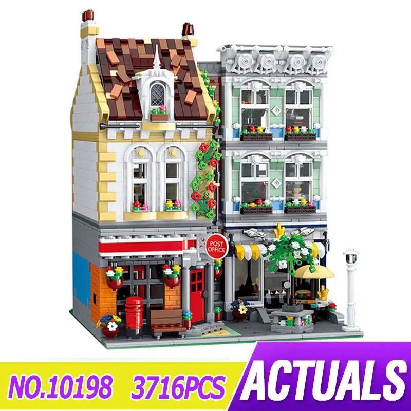 Модульное здание MOC, 10198 кирпичей, квадратные почтовые отделения, совместимые идеи, конструкторы, развивающие игрушки, подарки на день рожде...
Модульное здание MOC, 10198 кирпичей, квадратные почтовые отделения, совместимые идеи, конструкторы, развивающие игрушки, подарки на день рожде...