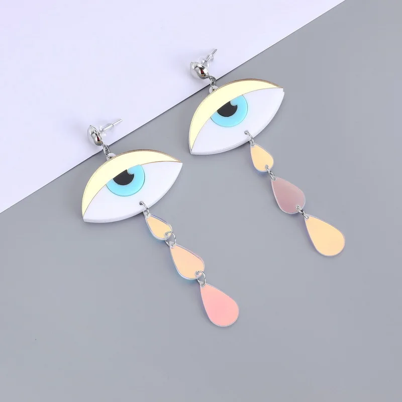 Hip Hop Acylic Eyes Tears Long Earrings For Women Tassel Punk Earrings Night Club Jewelry 
Hip Hop Acylic Eyes Tears Long Earrings For Women Tassel Punk Earrings Night Club Jewelry