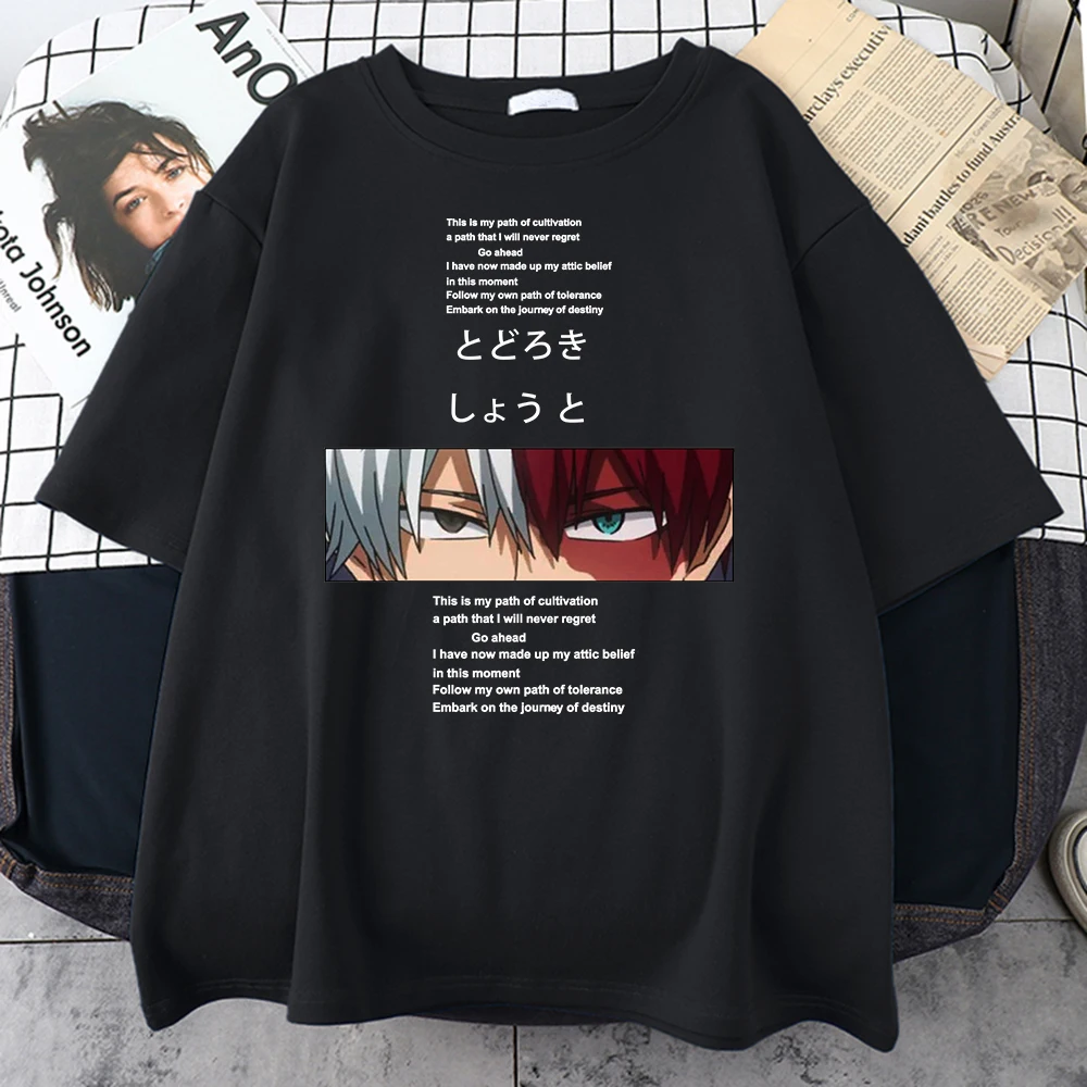 Женская свободная футболка с принтом «My Hero academic Series», уличные топы с круглым вырезом, дышащие летние топы для мужчин
Женская свободная футболка с принтом «My Hero academic Series», уличные топы с круглым вырезом, дышащие летние топы для мужчин