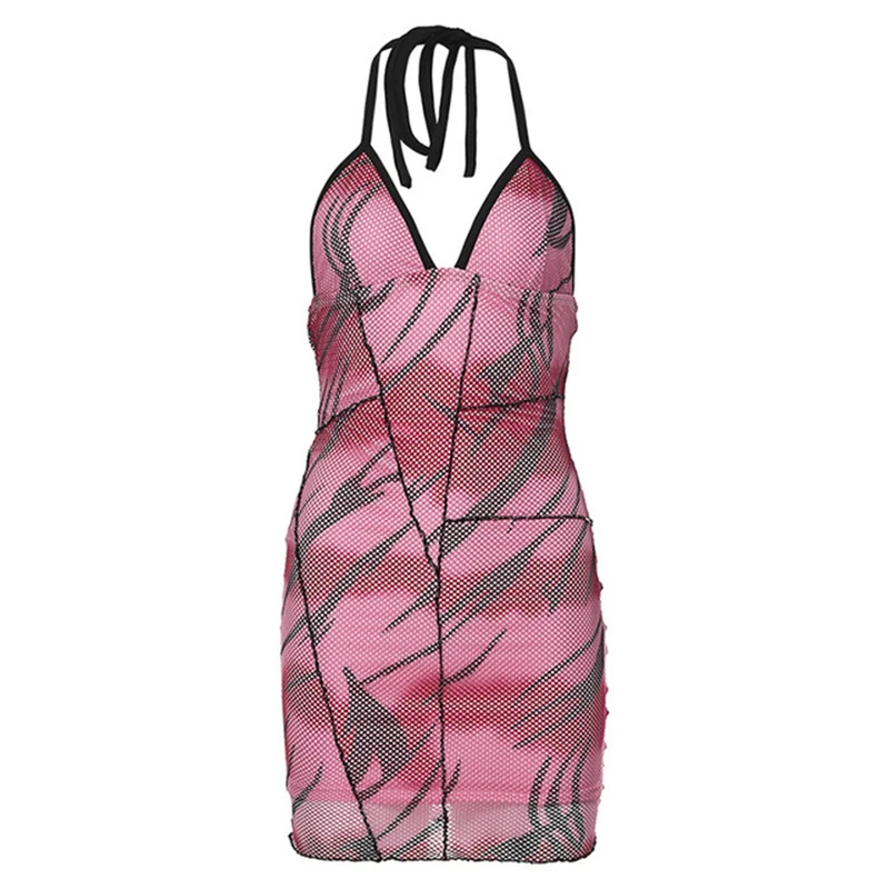 Summer 2020 women's models hot sale new hanging neck low chest open back fashion printed high waist dress
Summer 2020 women's models hot sale new hanging neck low chest open back fashion printed high waist dress