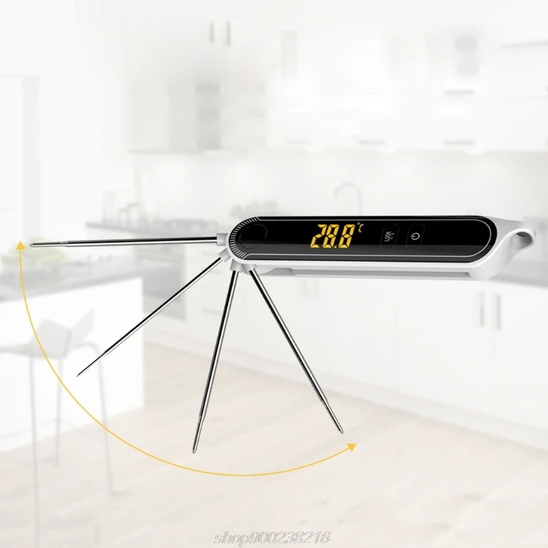 LED Instant Read Meat Thermometer with Foldable Probe Digital Food Cooking BBQ Electronic Oven Thermometer M30 21 Dropship
LED Instant Read Meat Thermometer with Foldable Probe Digital Food Cooking BBQ Electronic Oven Thermometer M30 21 Dropship