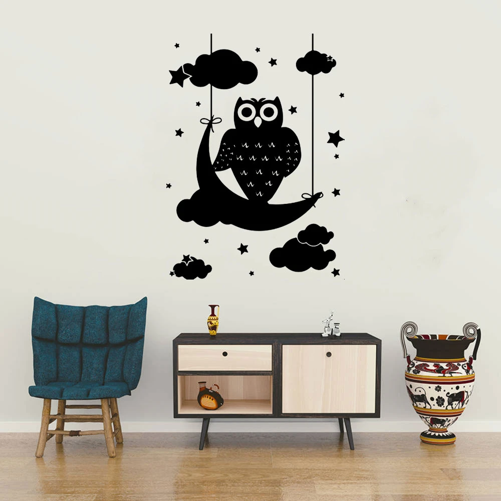 Owl Wall Decal Love Birds Mommy and Me Nursery Decor Vinyl Sticker for Kids Room Children Bedroom Decoration Wallpaper DW10421 
Owl Wall Decal Love Birds Mommy and Me Nursery Decor Vinyl Sticker for Kids Room Children Bedroom Decoration Wallpaper DW10421