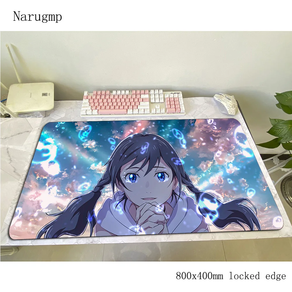 Weathering with you mouse pad gamer Mass pattern 800x400x3mm notbook mouse mat gaming mousepad home pad mouse desk padmouse mats
Weathering with you mouse pad gamer Mass pattern 800x400x3mm notbook mouse mat gaming mousepad home pad mouse desk padmouse mats