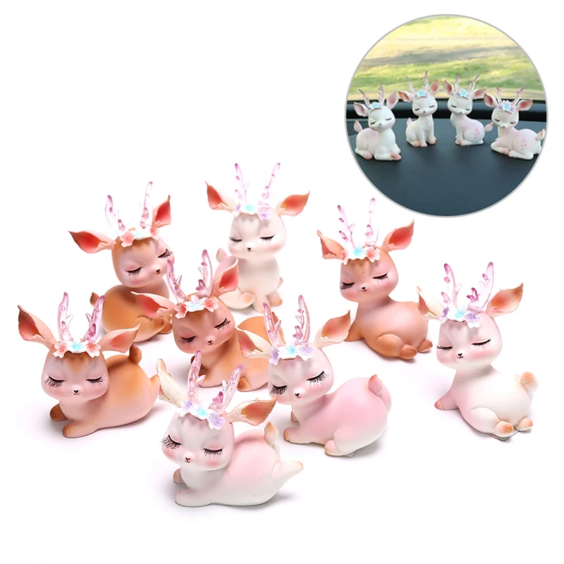 Super Cute Mini Sika Deer Figurines Resin Craft Miniature Fairy Garden Decor Cake Ornament Home Decoration
Super Cute Mini Sika Deer Figurines Resin Craft Miniature Fairy Garden Decor Cake Ornament Home Decoration