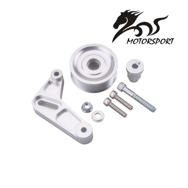 Adjustable EP3 Pulley Kit For Honda 8th 9th Civic All K20/K24 Engines with Auto Tensioner Keep A/C Installed
Adjustable EP3 Pulley Kit For Honda 8th 9th Civic All K20/K24 Engines with Auto Tensioner Keep A/C Installed