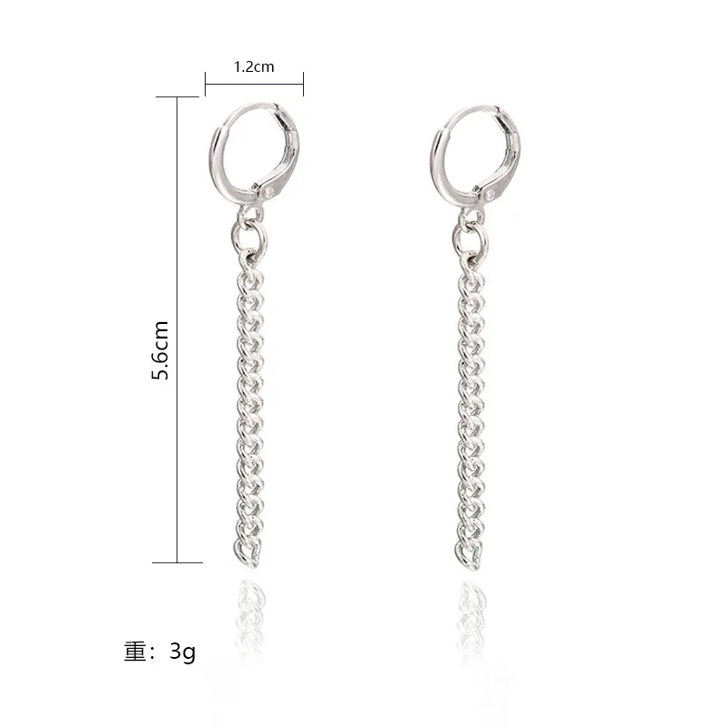 2020 New Fashion Hot Sale Women's Earrings Neutral Bardian Metal Chain Drop Earrings For Women Girl Party Jewelry Gift Wholesale
2020 New Fashion Hot Sale Women's Earrings Neutral Bardian Metal Chain Drop Earrings For Women Girl Party Jewelry Gift Wholesale