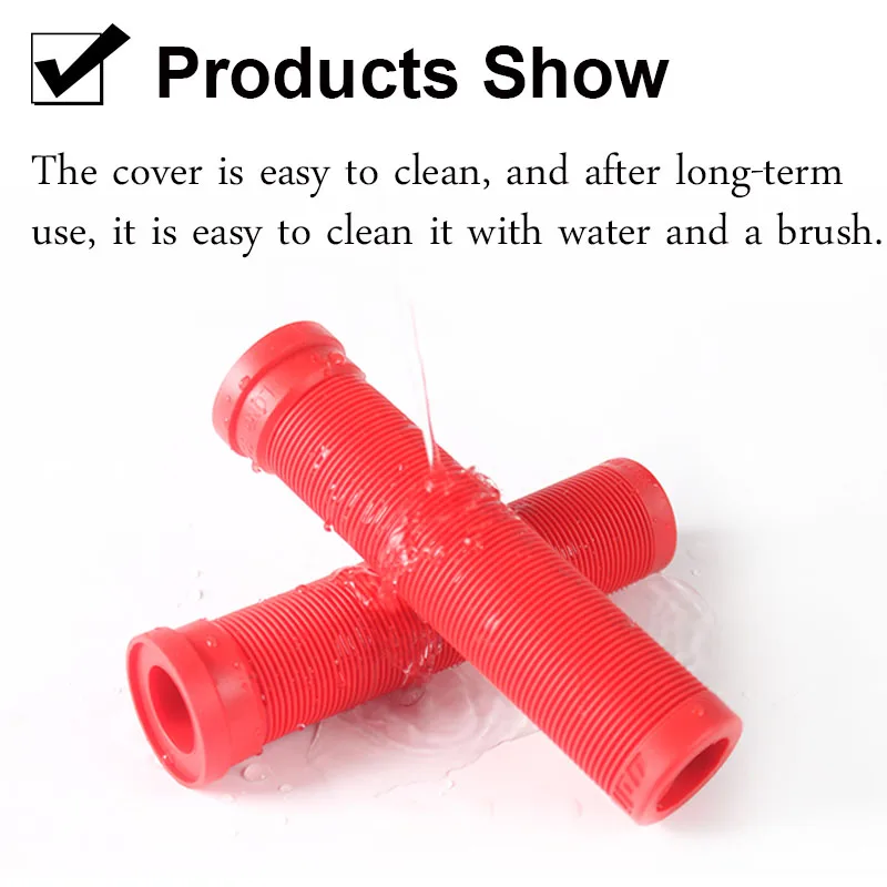 Silicone Handlebar grip MTB 130MM bicycle bar Cover Anti-skid shock Absorption handlebar grips 22.2MM Road bike Accessories
Silicone Handlebar grip MTB 130MM bicycle bar Cover Anti-skid shock Absorption handlebar grips 22.2MM Road bike Accessories