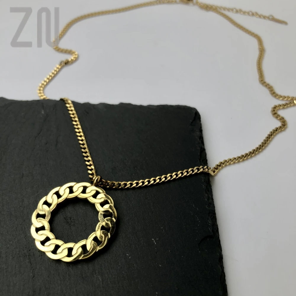 ZN Europe and America Ins Style Geometric Circle Pendant Necklaces for Women Girl Fashion Jewelry Gifts Creative Accessories
ZN Europe and America Ins Style Geometric Circle Pendant Necklaces for Women Girl Fashion Jewelry Gifts Creative Accessories