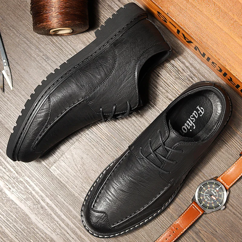New Men's Casual Shoes Business Dress Oxford Shoes Men Formal Shoes Wedding Pointed Toe Fashion PU Leather Flats Shoes for Men *
New Men's Casual Shoes Business Dress Oxford Shoes Men Formal Shoes Wedding Pointed Toe Fashion PU Leather Flats Shoes for Men *