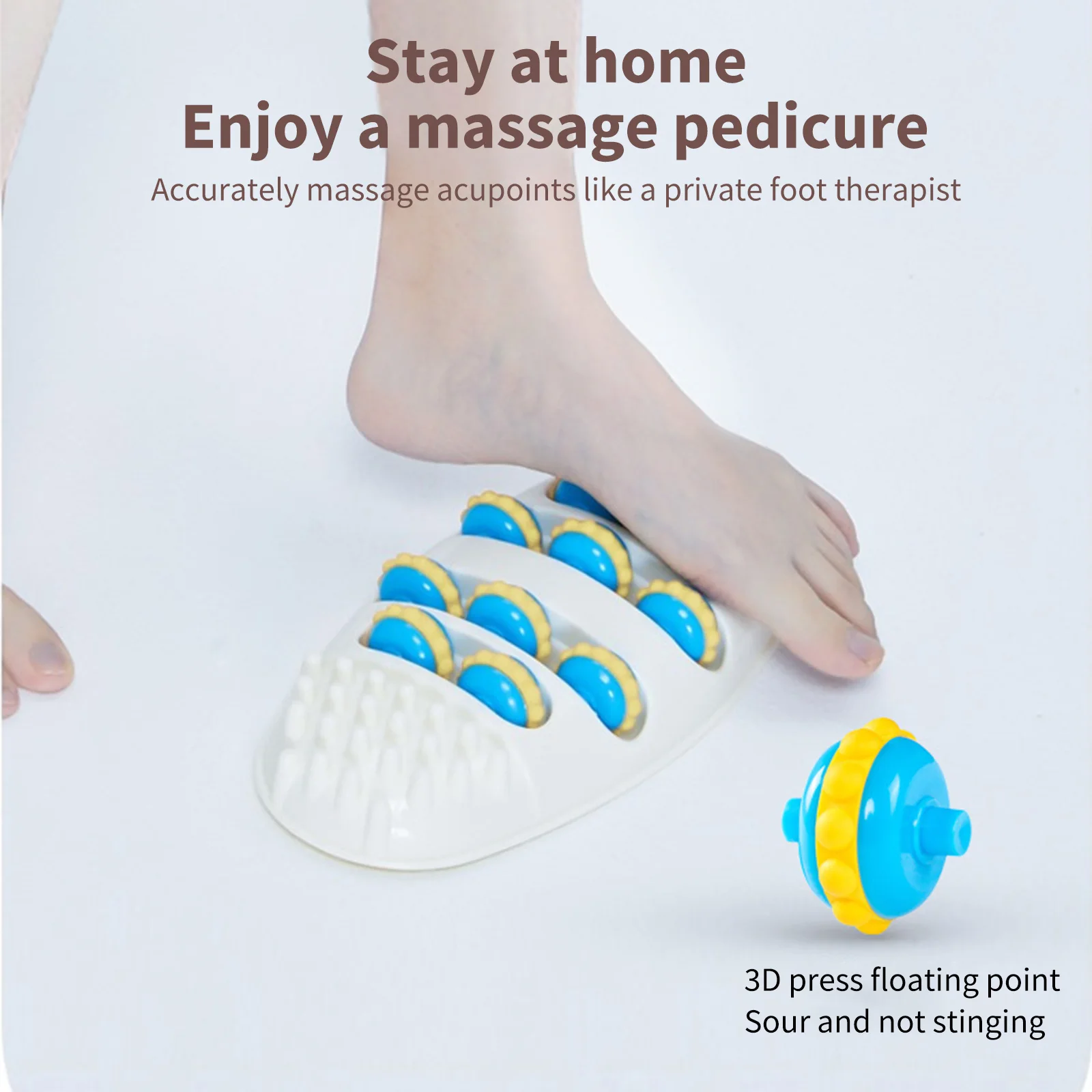 Dual Foot Massager Roller Relieve Plantar Fasciitis Heel Arch Pain Stress Relief Tool Foot Massager Roller Massage Tool
Dual Foot Massager Roller Relieve Plantar Fasciitis Heel Arch Pain Stress Relief Tool Foot Massager Roller Massage Tool