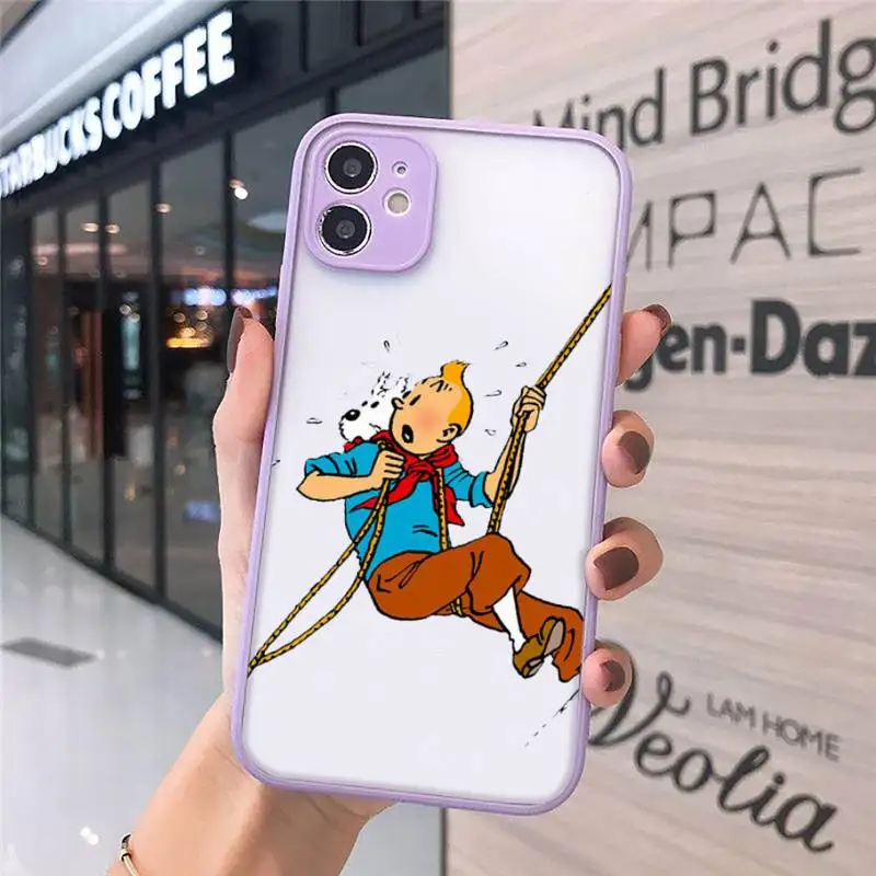 The Adventures of Tintin Phone Cases Matte For iPhone 12 Mini 11 Pro XR XS Max 7 8 Plus X Hard PC Back Cover
The Adventures of Tintin Phone Cases Matte For iPhone 12 Mini 11 Pro XR XS Max 7 8 Plus X Hard PC Back Cover