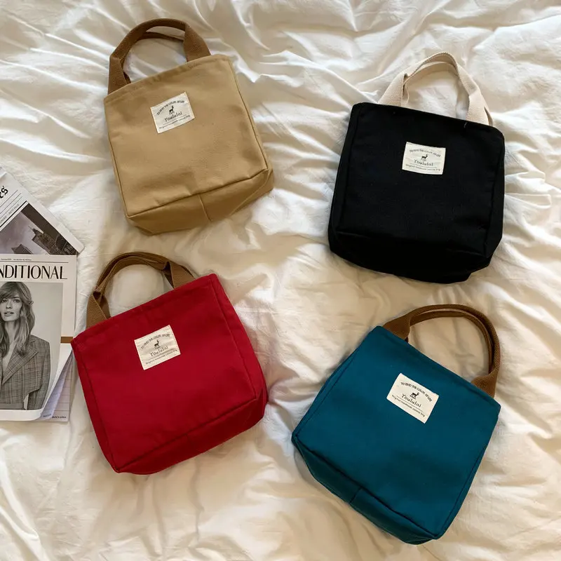 Women Shopping Bag Small Cotton Canvas Handbag Casual Tote Female Messenger Bags 
Women Shopping Bag Small Cotton Canvas Handbag Casual Tote Female Messenger Bags