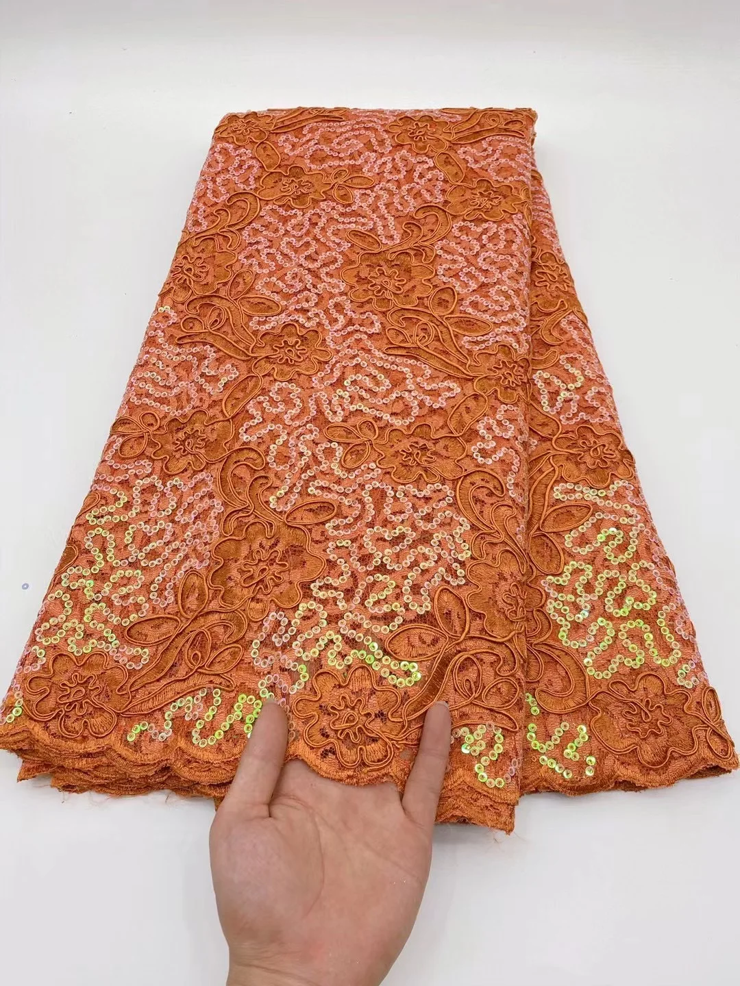 Модная кружевная ткань с блестками 2021, Высококачественная африканская сетчатая кружевная ткань, французская кружевная ткань с блестками д...
Модная кружевная ткань с блестками 2021, Высококачественная африканская сетчатая кружевная ткань, французская кружевная ткань с блестками д...