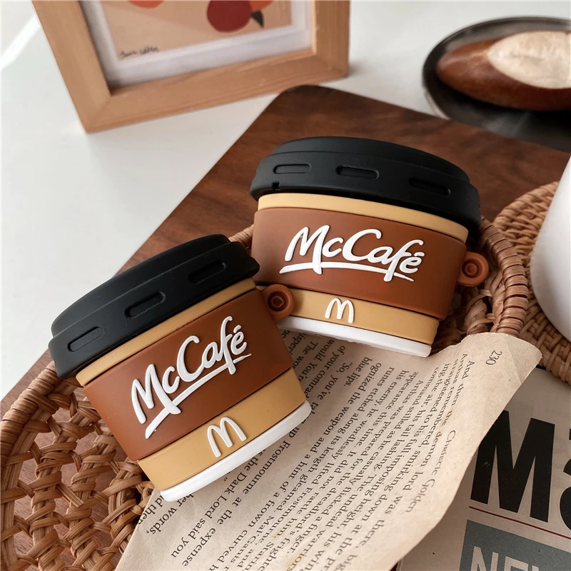 McDonald's Coffee Case For AirPods 1 2 Pro Box Brand Soft Silicone Wireless Bluetooth Earphone Protect Cover Coque Accessories
McDonald's Coffee Case For AirPods 1 2 Pro Box Brand Soft Silicone Wireless Bluetooth Earphone Protect Cover Coque Accessories