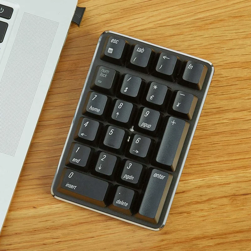 2.4G Wireless Mechanical Numeric Keypad Red Switch Gaming 21 Keys Portable Extended Layout Black | Компьютеры и офис