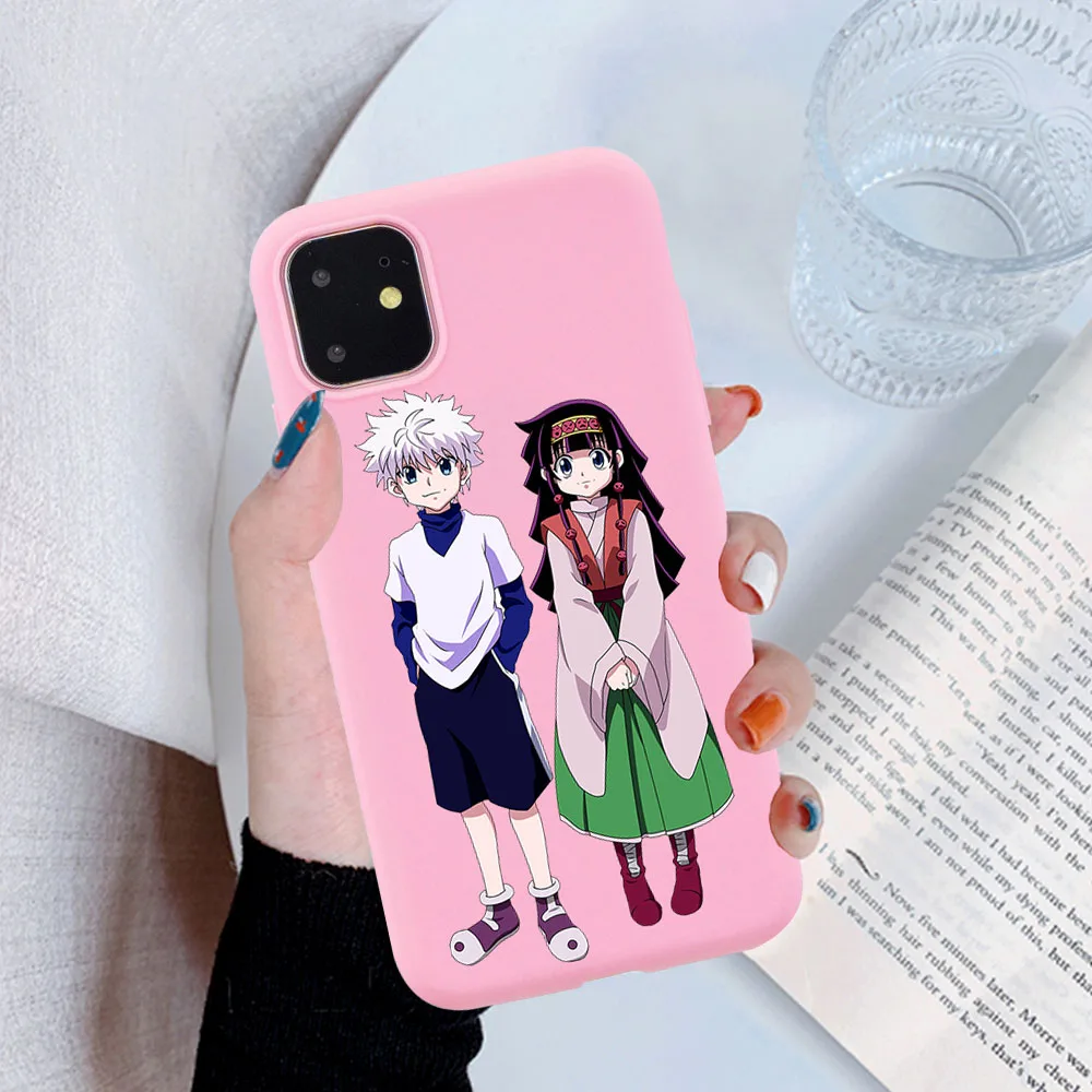 2020 Hunter x Hunter 3 HXH Gon Killua Anime Pink Phone Case For iPhone 11 12 Pro Max 8 7 6 6S Plus XR 10 X XS Max 5 5S SE 2020
2020 Hunter x Hunter 3 HXH Gon Killua Anime Pink Phone Case For iPhone 11 12 Pro Max 8 7 6 6S Plus XR 10 X XS Max 5 5S SE 2020