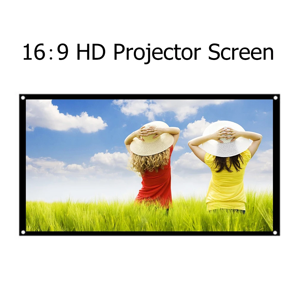 Складной HD экран для проектора 16:9, портативный экран для проектора с защитой от сгибов, для просмотра фильмов на передней панели, для домашн...
Складной HD экран для проектора 16:9, портативный экран для проектора с защитой от сгибов, для просмотра фильмов на передней панели, для домашн...