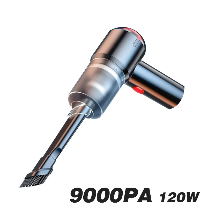 Wireless Car Vacuum Cleaner 9000Pa Strong Cyclone Home Portable Cordless Air Blower Electric Mini Air Duster Handheld Dual Use
Wireless Car Vacuum Cleaner 9000Pa Strong Cyclone Home Portable Cordless Air Blower Electric Mini Air Duster Handheld Dual Use