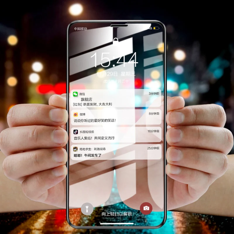 Защитное стекло 9D для iPhone 7 8 6 6S Plus 5 X XR XS защитная пленка экрана 11 Pro Max HD | Мобильные