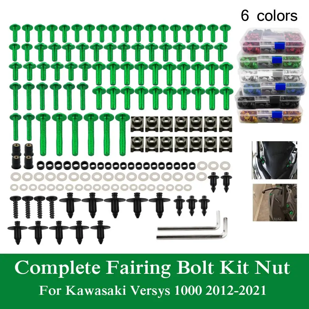 Болты Обтекатели для Kawasaki Versys 1000, 2012-2021, 13, 14, 15, 16, 17, 18, 19, 20
Болты Обтекатели для Kawasaki Versys 1000, 2012-2021, 13, 14, 15, 16, 17, 18, 19, 20