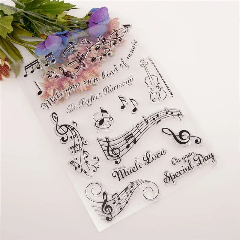 Clear Stamp of Musical Note Electronic Organ Letters Vine Special Day Scrapbook Paper DIY Card Soft Seal Painting Ink Stencil
Clear Stamp of Musical Note Electronic Organ Letters Vine Special Day Scrapbook Paper DIY Card Soft Seal Painting Ink Stencil