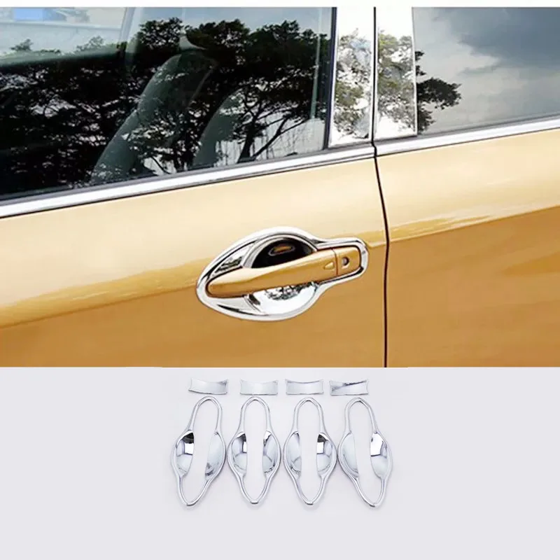 For Nissan Qashqai J11 2015 2016 2017 2018 ABS Chrome Door Handle Bowl Cup Cover Trim Insert Catch Molding Accessories 8pcs
For Nissan Qashqai J11 2015 2016 2017 2018 ABS Chrome Door Handle Bowl Cup Cover Trim Insert Catch Molding Accessories 8pcs