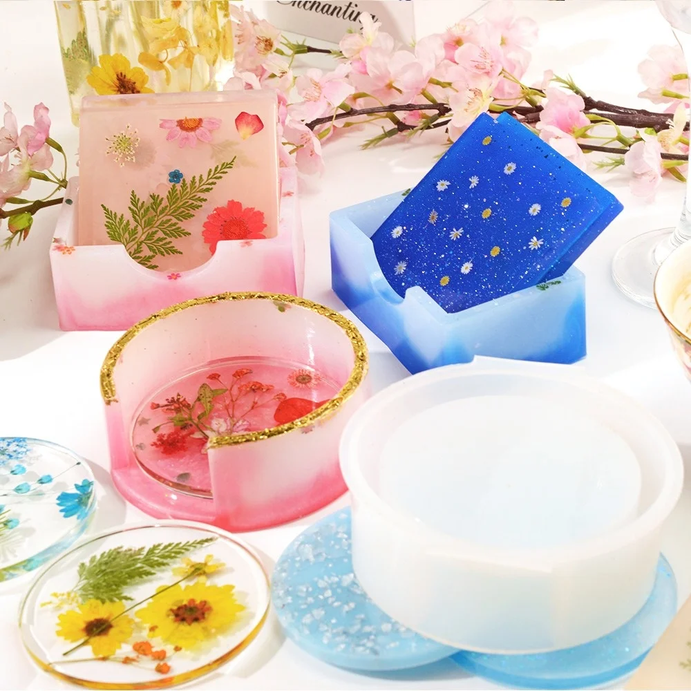 Storage Box Coaster Silicone Mold for Resin Epoxy UV DIY Handmade Home Decorations
Storage Box Coaster Silicone Mold for Resin Epoxy UV DIY Handmade Home Decorations