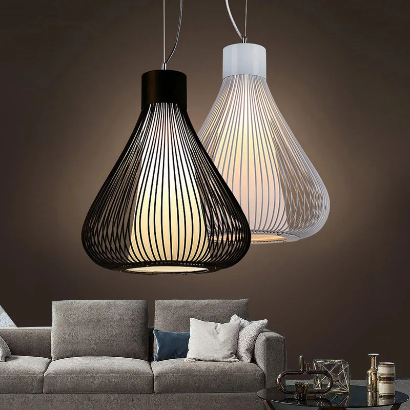 Nordic Modern Pendant Lights Iron Birdcage Hanglamp For Bedroom Dining Room Bar Decor Luminaire Suspension E27 Kitchen Fixtures
Nordic Modern Pendant Lights Iron Birdcage Hanglamp For Bedroom Dining Room Bar Decor Luminaire Suspension E27 Kitchen Fixtures