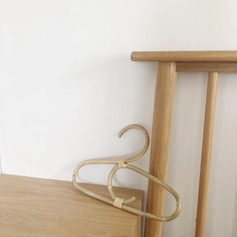 Вешалка для одежды из ротанга в скандинавском стиле, 4 шт. 
Вешалка для одежды из ротанга в скандинавском стиле, 4 шт.