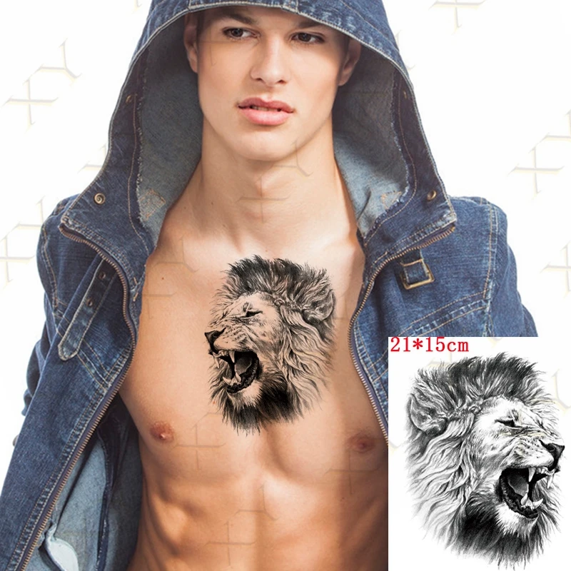 Waterproof Temporary Tattoo Sticker Lion Warrior Sword Flash Tattos Shield Tiger Animal Body Art Arm Fake Tatoo Women Men
Waterproof Temporary Tattoo Sticker Lion Warrior Sword Flash Tattos Shield Tiger Animal Body Art Arm Fake Tatoo Women Men