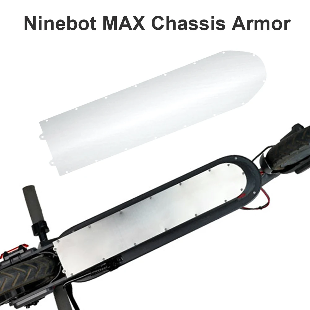 Chassis Armor Stainless Steel Hard Waterproof Battery Protection Cover For Ninebot 9th MaxG30 Scooter
Chassis Armor Stainless Steel Hard Waterproof Battery Protection Cover For Ninebot 9th MaxG30 Scooter