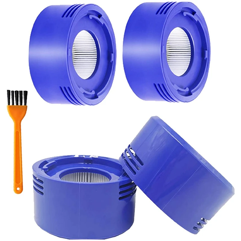 4 Pack Vacuum Filters HEPA Post Filter Replacement Kit for Dyson V8+, V8, V7 Absolute Animal Cordless Vacuums
4 Pack Vacuum Filters HEPA Post Filter Replacement Kit for Dyson V8+, V8, V7 Absolute Animal Cordless Vacuums
