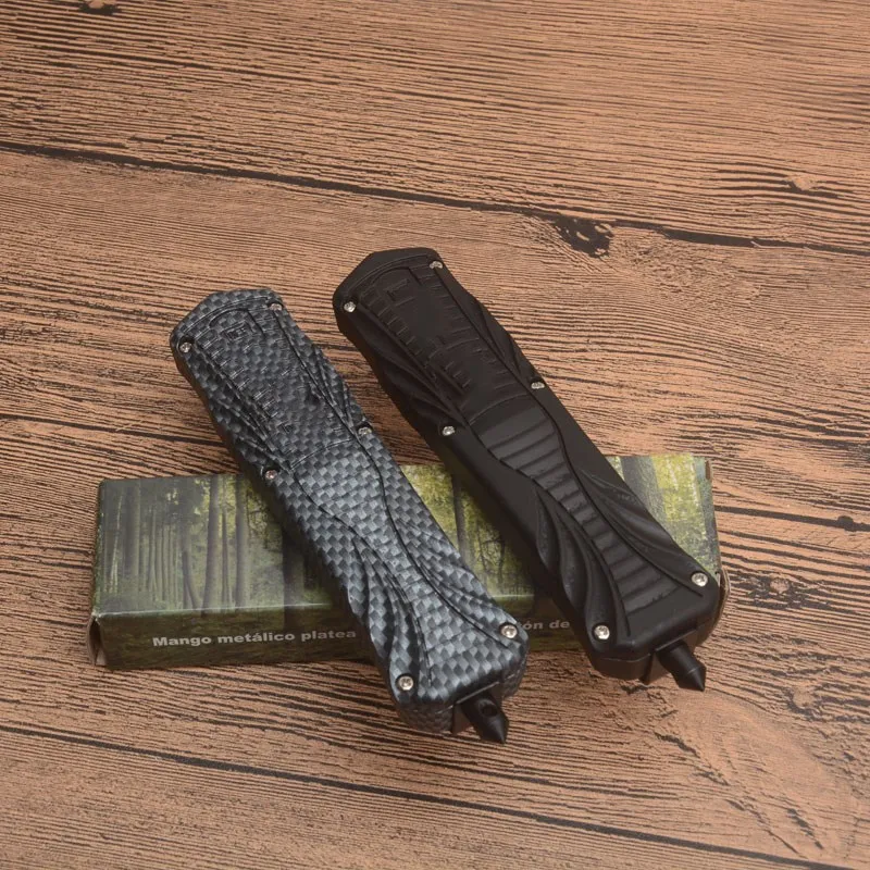 High quality 3300 ABS/ Carbon Fiber Handle D2 Blade Outdoor Camping Hunt EDC Dinner Kitchen Fruit Utility Pocket EDC Tool knife
High quality 3300 ABS/ Carbon Fiber Handle D2 Blade Outdoor Camping Hunt EDC Dinner Kitchen Fruit Utility Pocket EDC Tool knife