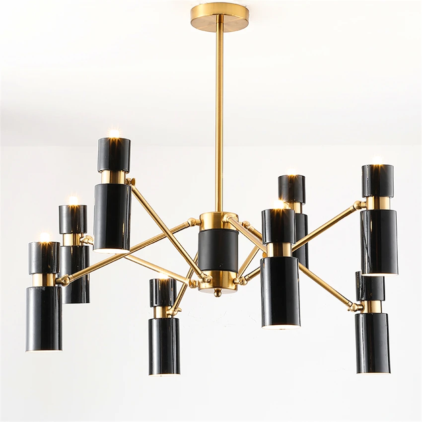 Современная черная люстра, освещение для гостиной, декоративные люстры для ресторана, домашний декор, кухонная Подвесная лампа, Luminaria
Современная черная люстра, освещение для гостиной, декоративные люстры для ресторана, домашний декор, кухонная Подвесная лампа, Luminaria