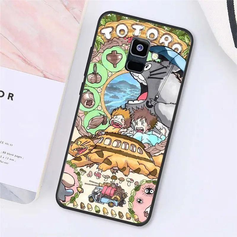 Чехол для телефона MaiYaCa с героями мультфильмов Studio Ghibli унесенным в спираль Тоторо