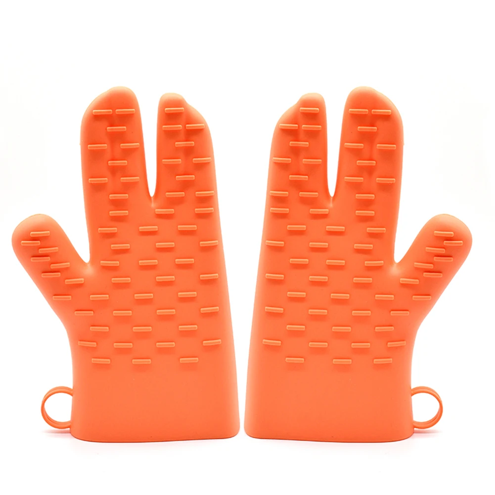 Heat Resistant Anti Scald Gloves Microwave Household Thickened Silicone Heat Insulation Gloves Kitchen Baking Oven Mitts
Heat Resistant Anti Scald Gloves Microwave Household Thickened Silicone Heat Insulation Gloves Kitchen Baking Oven Mitts