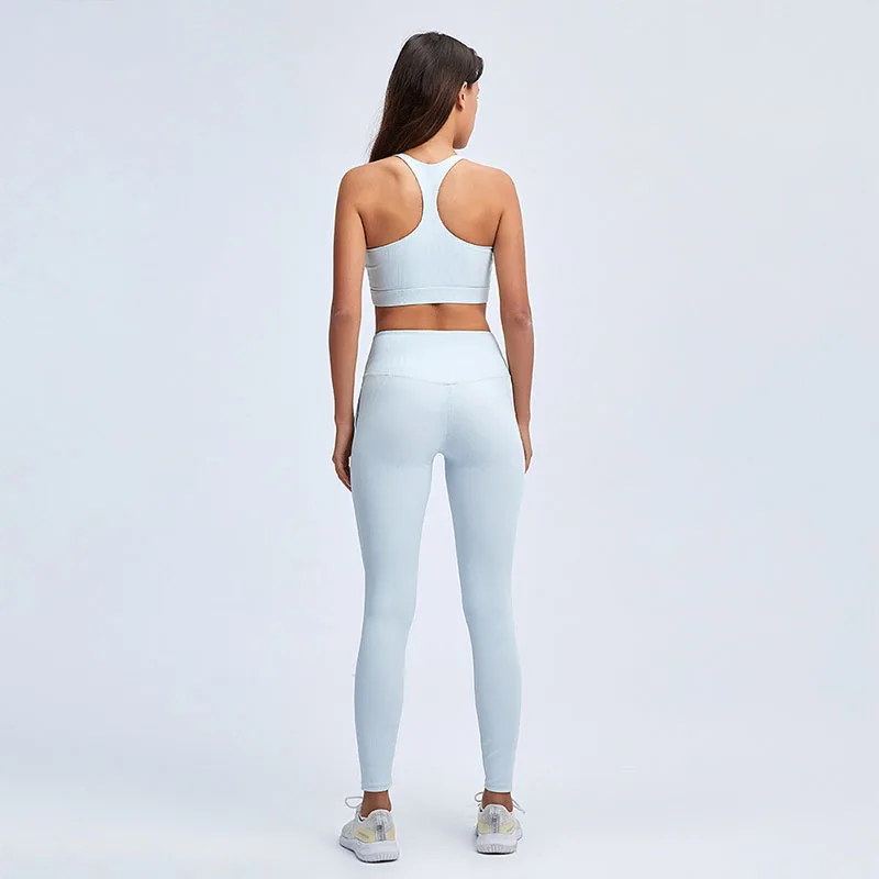 SALSPOR Women Sets Fitness Solid High Impact Bra High Waist Push Up Leggings Sports Running Workout Gym Tracksuit
SALSPOR Women Sets Fitness Solid High Impact Bra High Waist Push Up Leggings Sports Running Workout Gym Tracksuit