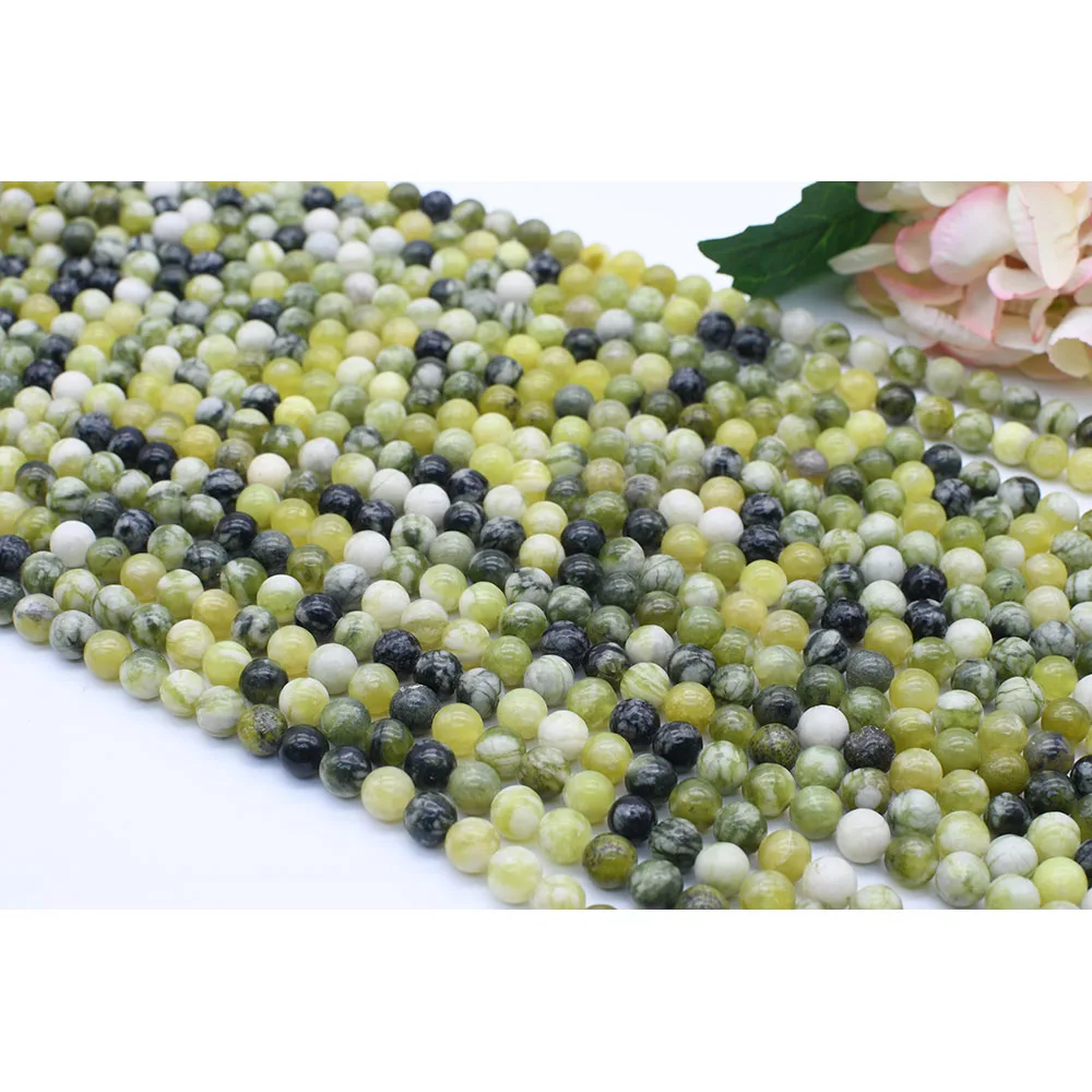 6-12mm Natural Smooth Yellow Turquoise Round stone beads For DIY Bracelet Necklace Jewelry Making Strand 15"
6-12mm Natural Smooth Yellow Turquoise Round stone beads For DIY Bracelet Necklace Jewelry Making Strand 15"