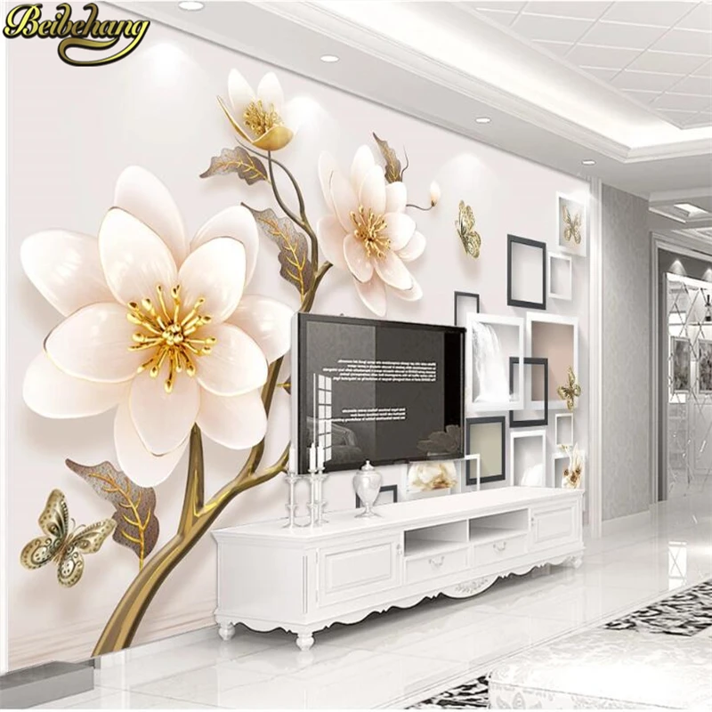 beibehang Jewelry embossed flowers Large mural wallpaper living room TV background wall paper KTV Bedroom sofa papel de parede
beibehang Jewelry embossed flowers Large mural wallpaper living room TV background wall paper KTV Bedroom sofa papel de parede