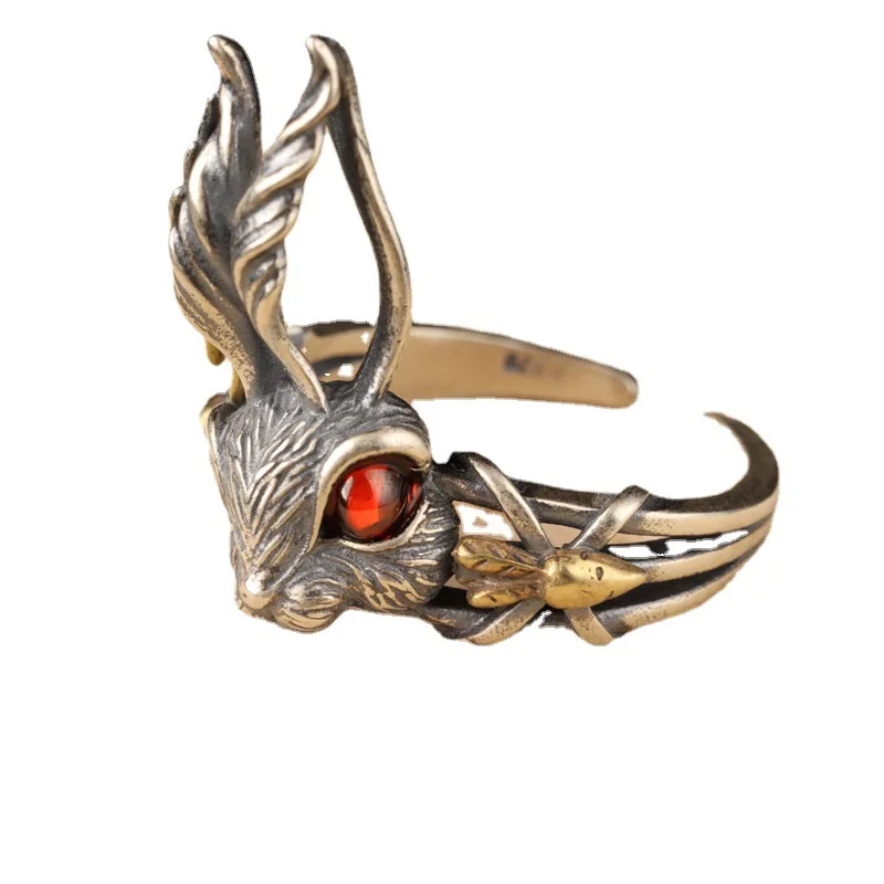 925 Sterling Silver Rabbit Carrot Animal Ring Opening Adjustable Women's Silver Ring Fashion Jewelry Rings For Women Wholesale
925 Sterling Silver Rabbit Carrot Animal Ring Opening Adjustable Women's Silver Ring Fashion Jewelry Rings For Women Wholesale
